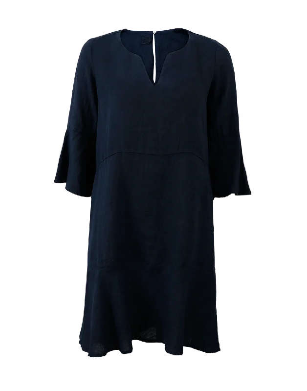 Linen Swing Dress Tunics Canvas sturdy