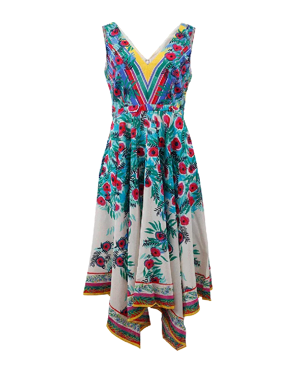 Zuri Dress Maxi Flowy Bohemian