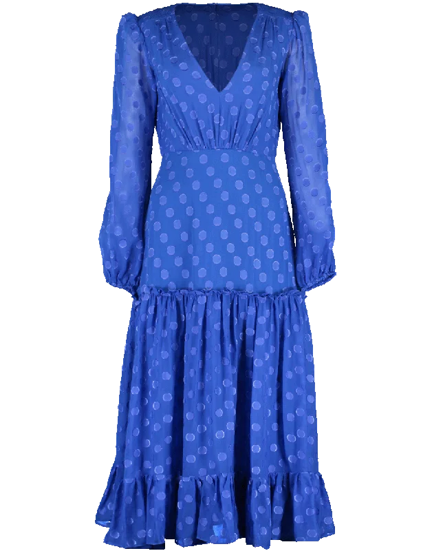 Devon Polka Dot Dress Tunics Sophisticated sleek