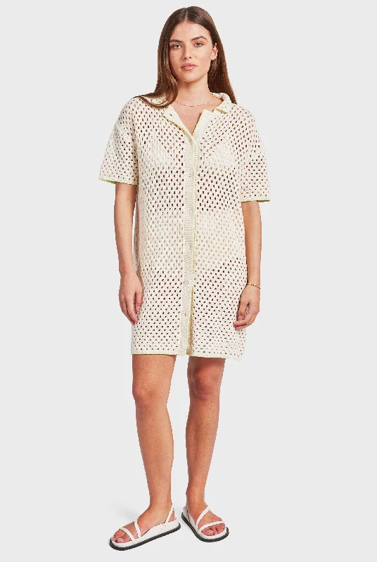 Farrah Crochet Dress Tunics Running lightweight