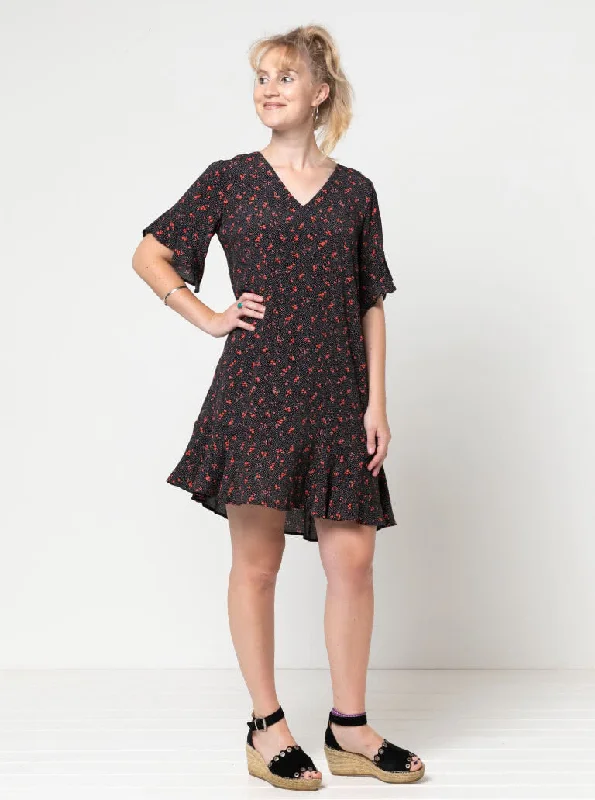 Pixie Woven Dress - Sewing Pattern | Style Arc Tunics Chic elegant