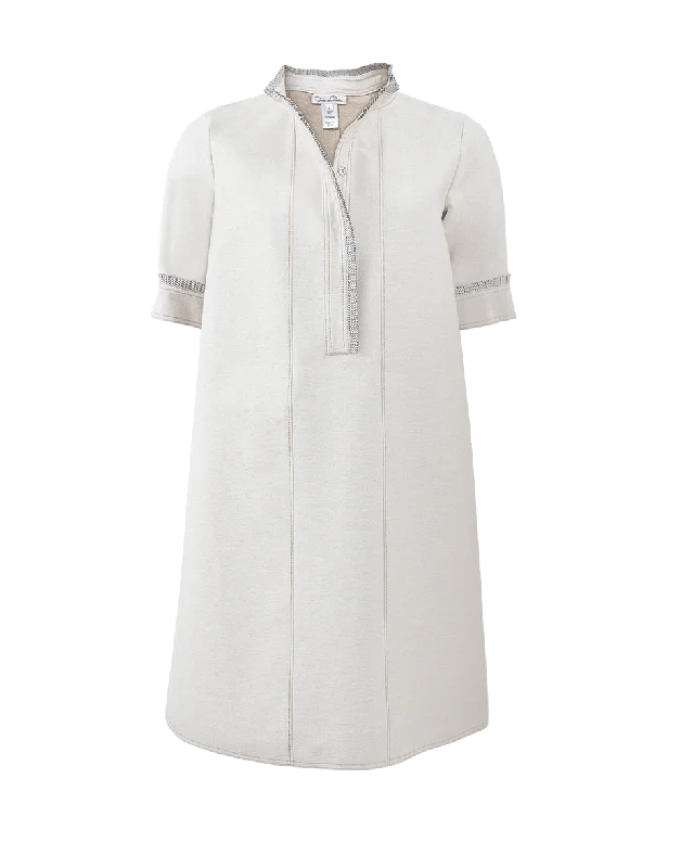 Trapeze Linen Dress Tunics Cozy soft