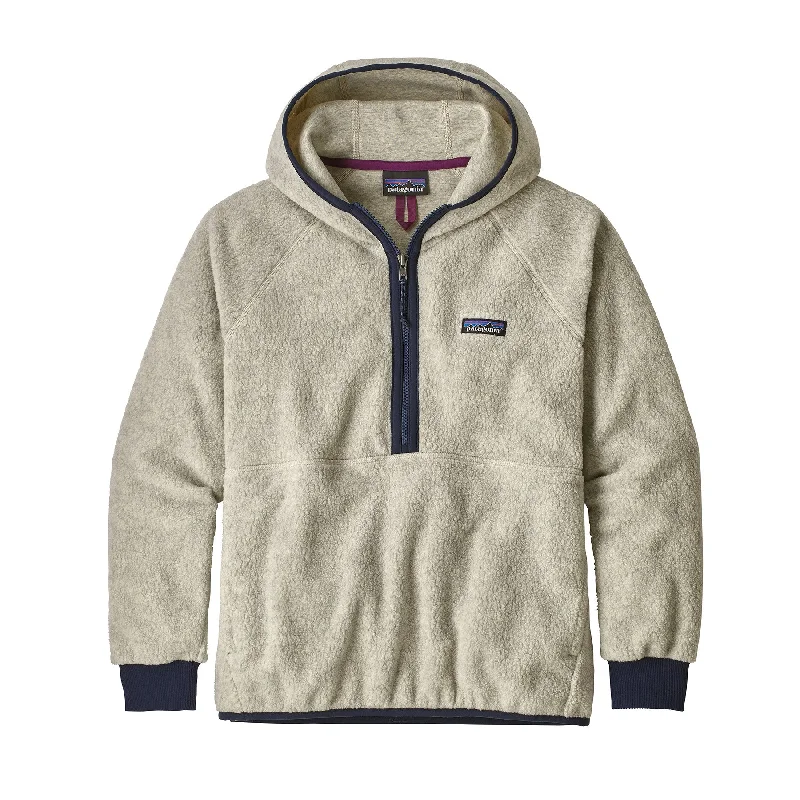 W's Shearling Hoody Pullover Turtleneck Warm Pullover