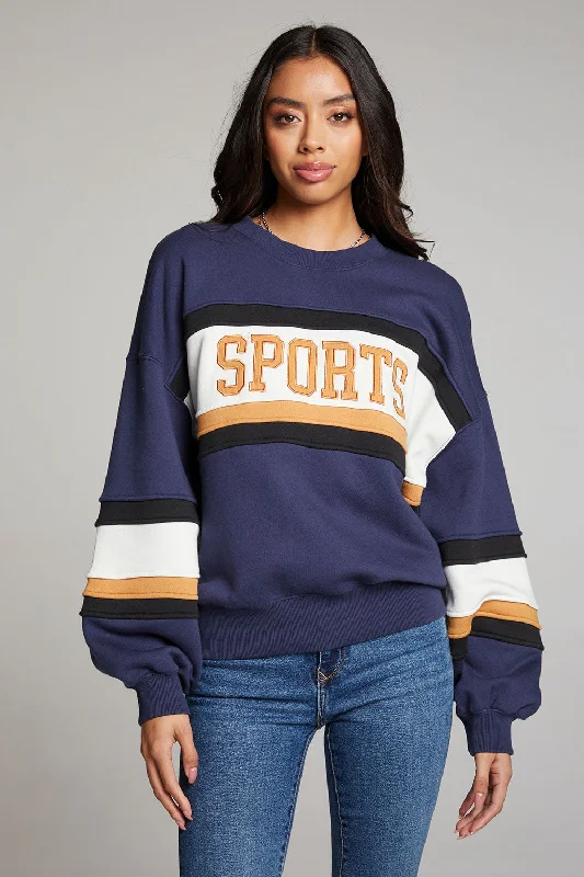 Sports Pullover Surplice Neck Pullover
