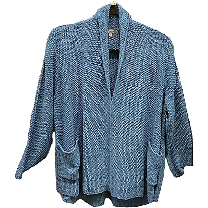 Women's Habitat Step Into Spring Cardigan Dusk Sequined Glittery Shiny