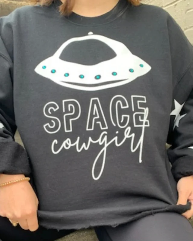 Space Cowgirl  Pullover Oversized Cozy Pullover