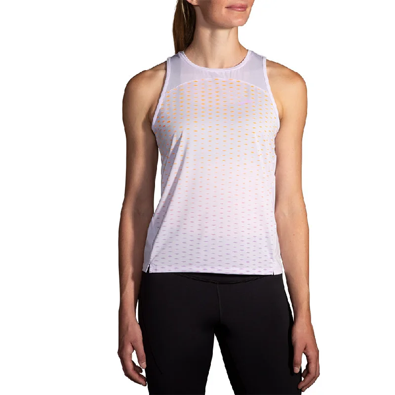 WOMEN'S SPRINT FREE TANK 2.0 - 596 LT PURPLE/RECHARGE cropped tank top