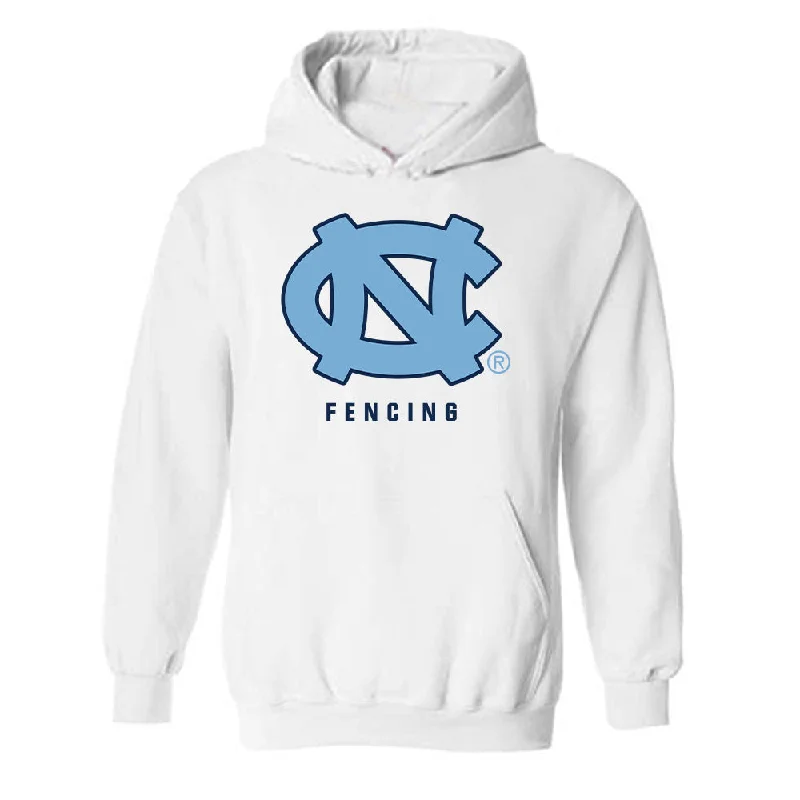 UNC - NCAA Women's Fencing : Bridget Becchina - Classic Shersey Hooded Sweatshirt Hoodie Jacket Zipper Layering