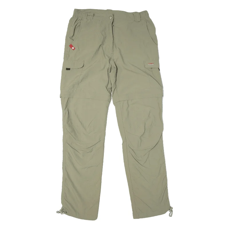 BIG TRAMP Outdoor Detachable Leg Womens Trousers Green Regular Straight W30 L32 Trousers New Arrival