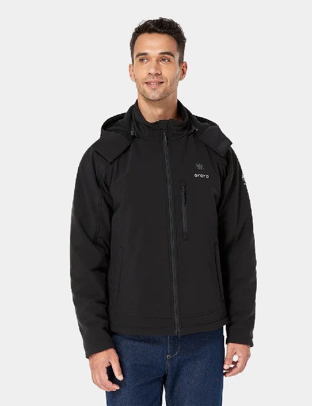 Men's Classic Heated Jacket - All Colors Trench Coat Raincoat Waterproof Jacket