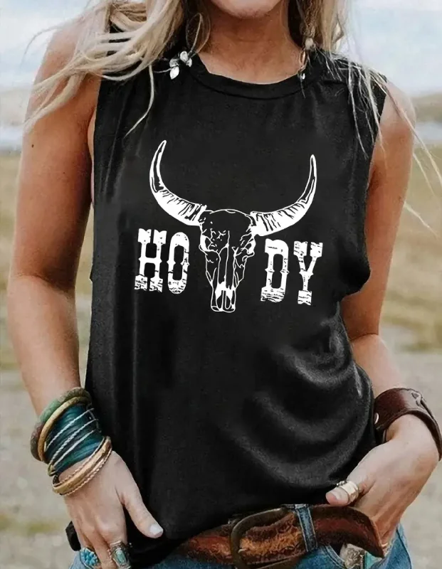 Tank Top - HOWDY slim fit tank