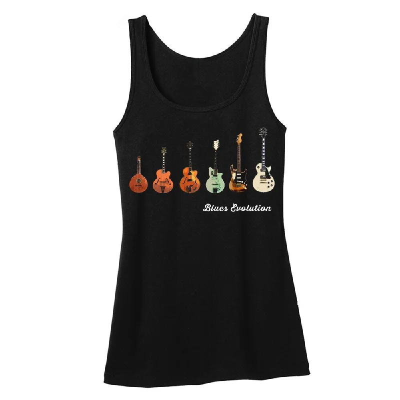 Tribut - Blues Evolution Tank (Women) fitted tank top