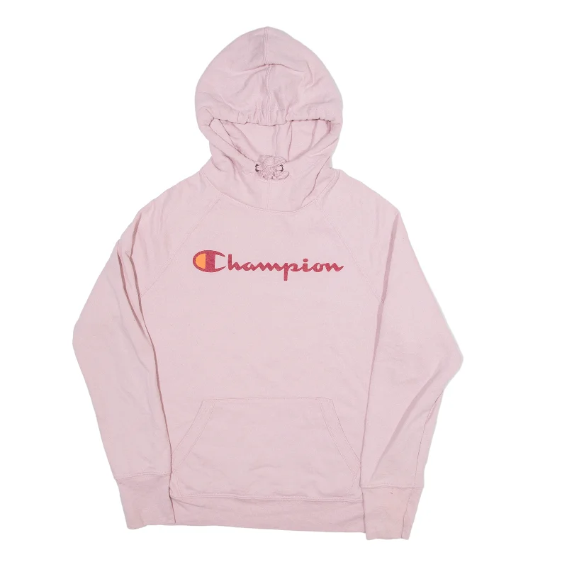 CHAMPION Hoodie Pink Pullover Womens XS Zipper Front Cardigan