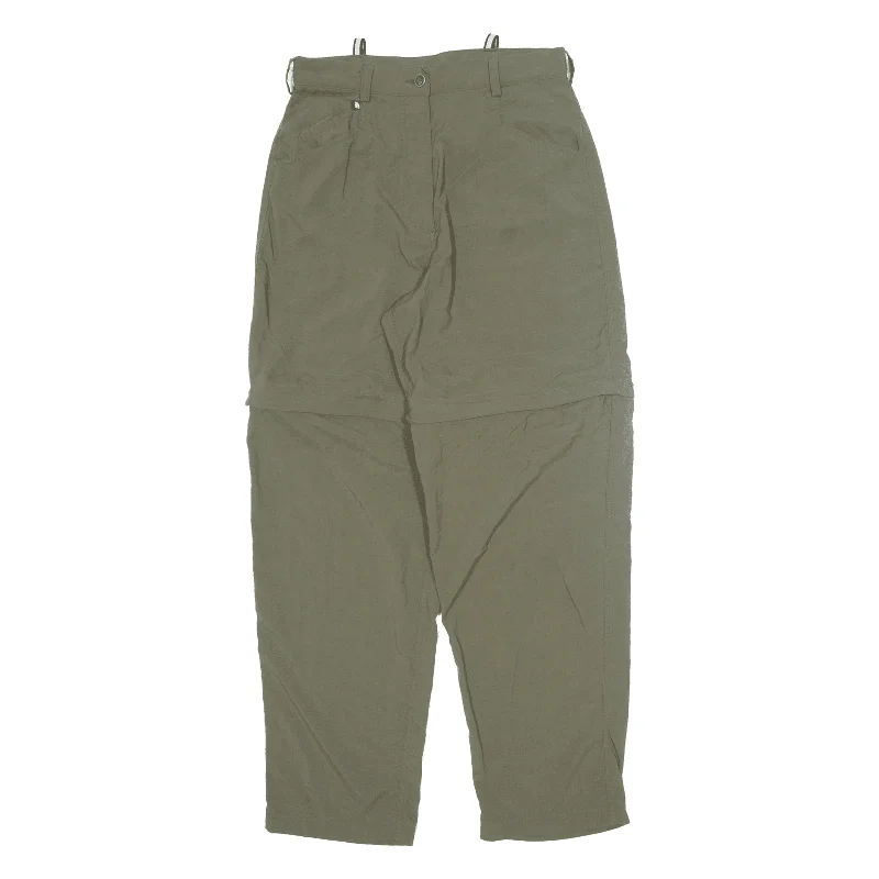 THE NORTH FACE Outdoor Trousers Green Relaxed Tapered Womens W30 L30 Trousers luxurious high-end