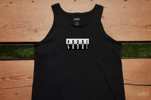 Cube Tank - Black cute tank top