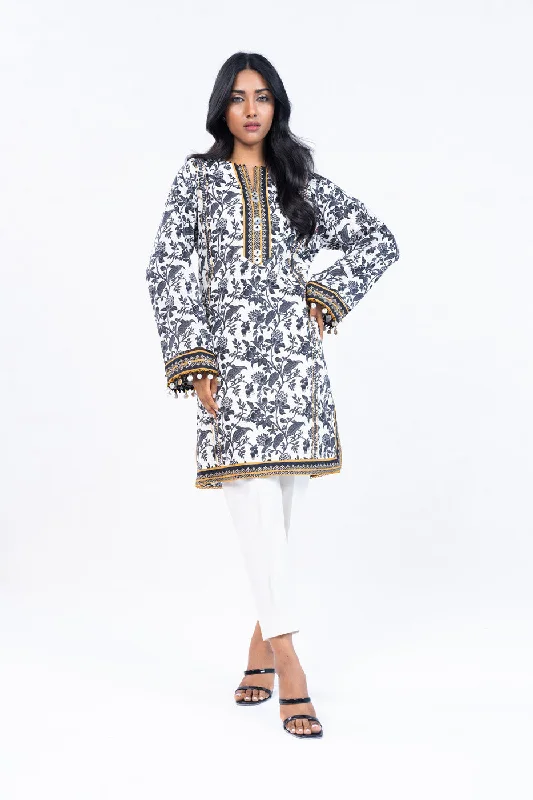 2 Pc Printed Lawn Suit With Cambric Trouser Trousers Bestseller Popular