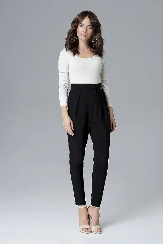 Women trousers  Lenitif Trousers Tapered Slim Fit