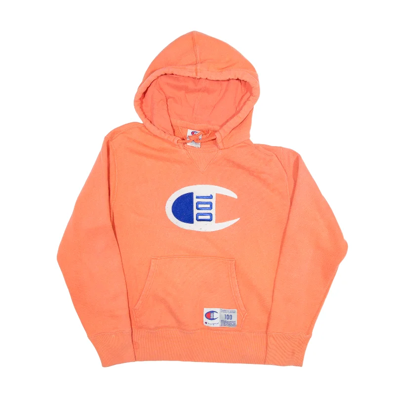 CHAMPION Hoodie Pink Pullover Womens M Jewel Neck Pullover