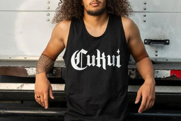 Straight Outta Cukui Tank - Black sexy tank top