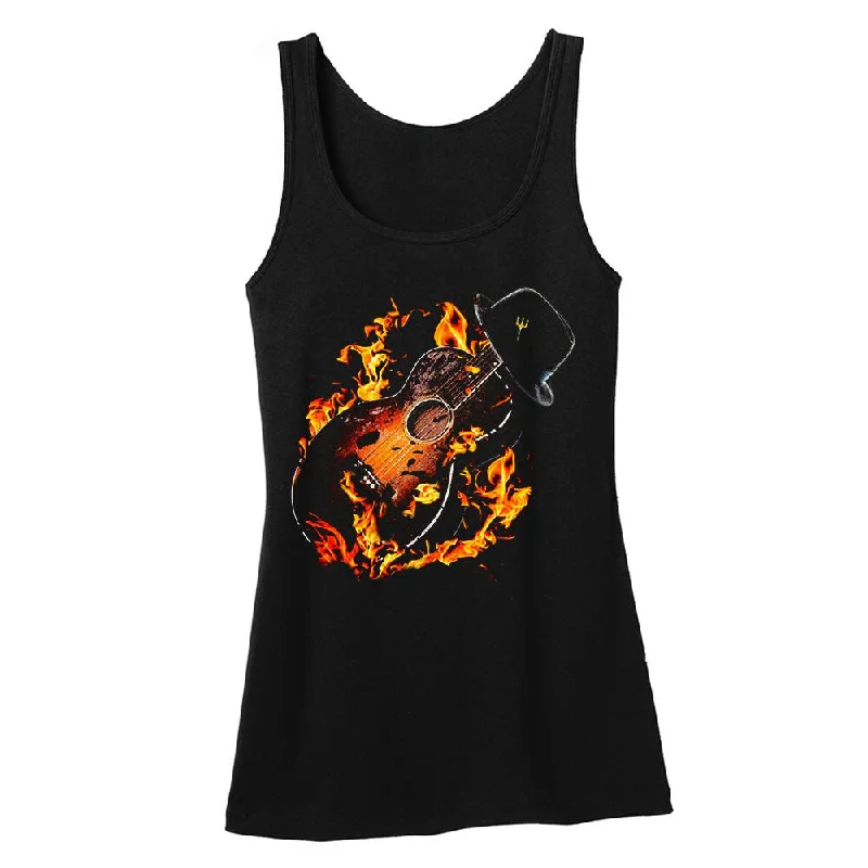 Tribut - Guitar Hell Tank (Women) neon tank top