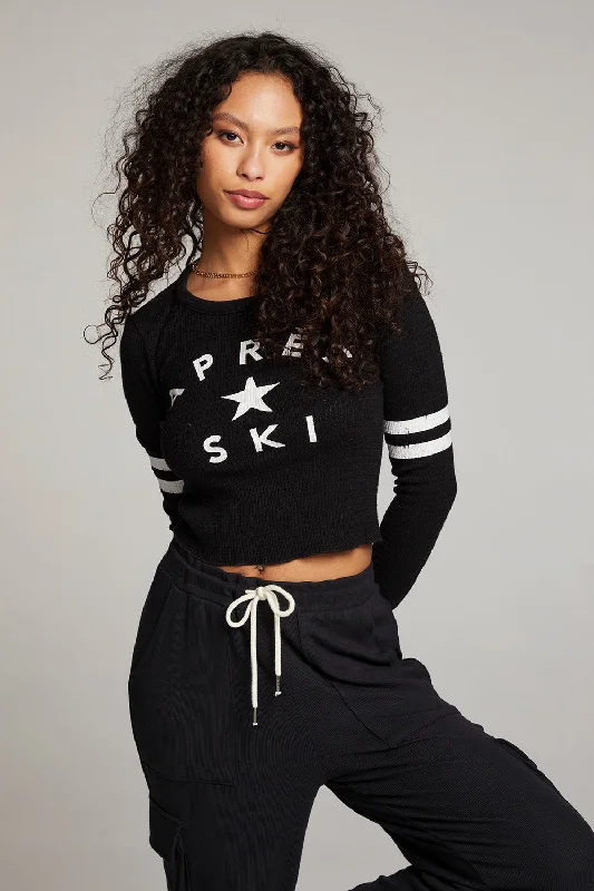 Apres Ski Star Pullover Kimono Neck Pullover