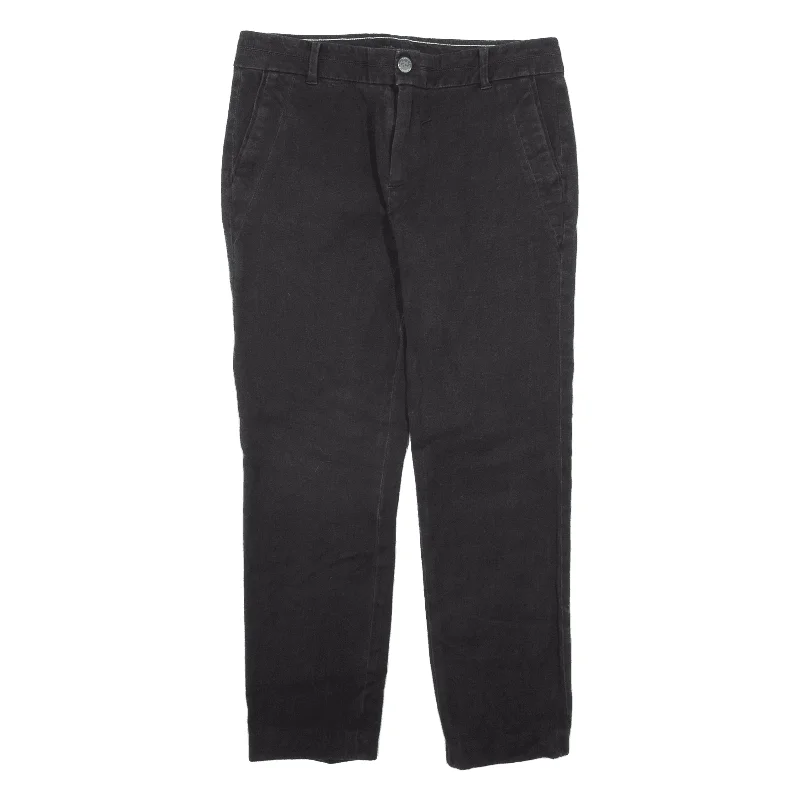 TOMMY HILFIGER Trousers Black Slim Skinny Womens W30 L24 Trousers chic fashionable