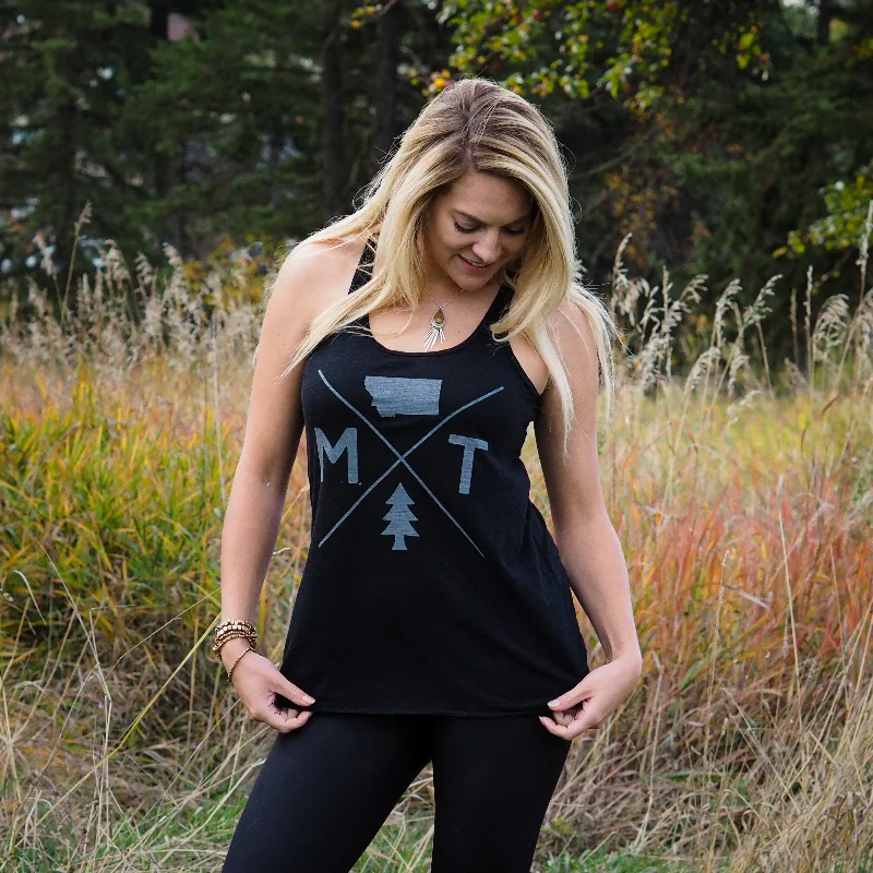 MT Logo Tank charcoal tank top