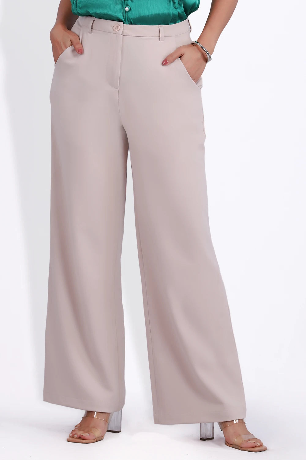 Wide Leg Straight Trouser Trousers Cargo Utility