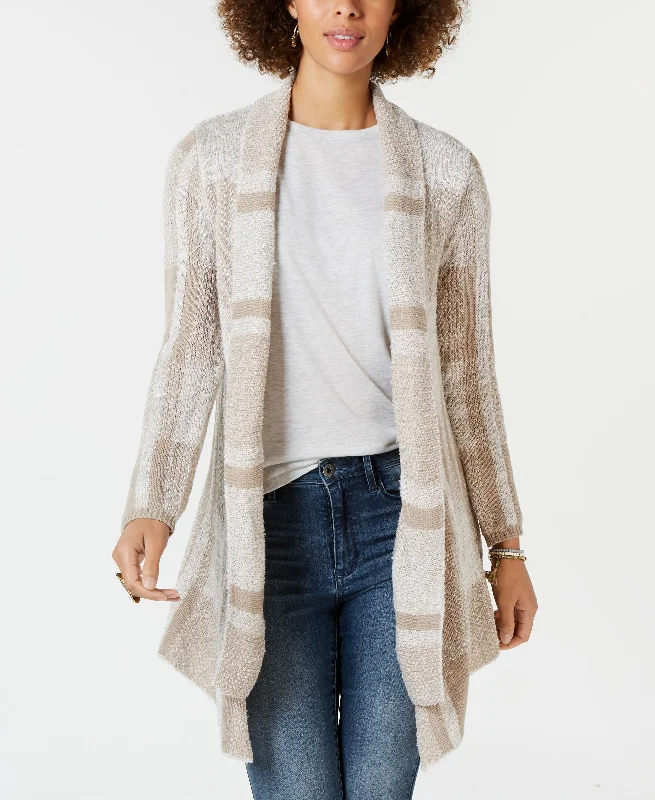 Petite Plaid Boucle Cardigan Long Cardigan Short Cardigan Medium Cardigan