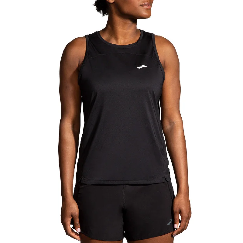 WOMEN'S SPRINT FREE TANK 2.0 - 001 BLACK cold shoulder tank