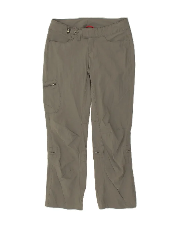 THE NORTH FACE Womens Straight Cargo Trousers US 4 Small W27 L28  Grey Trousers Cargo pockets