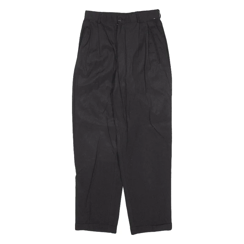 GOL Womens Trousers Black Relaxed Tapered W24 L28 Trousers Review Highly