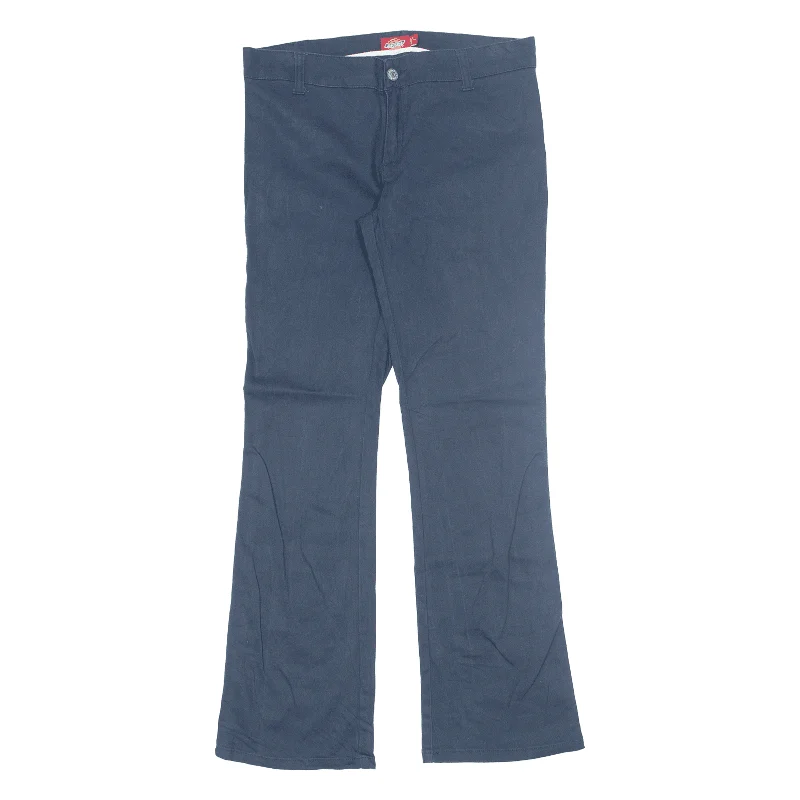 DICKIES Workwear Trousers Blue Regular Bootcut Womens W30 L30 Trousers Favorite Customer