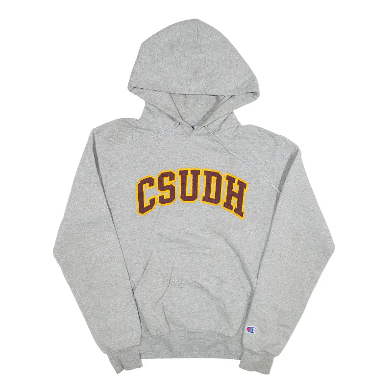 CHAMPION CSUDH USA Hoodie Grey Pullover Womens S Thin Wool Pullover