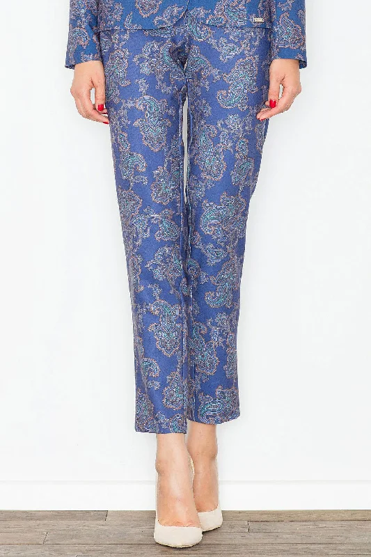 Women trousers Figl Trousers Silk Elegant