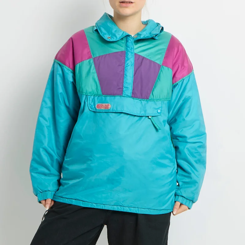 Pullover Ski Jacket - UK 12 Short Puff Sleeve