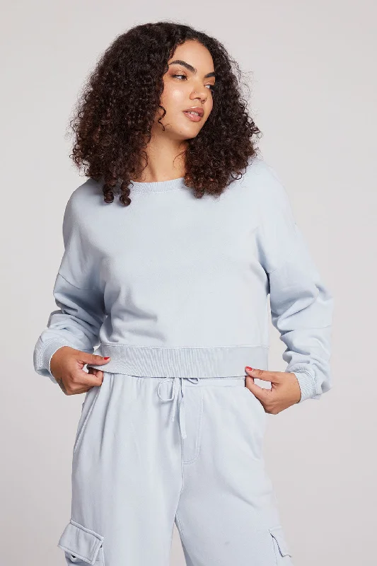Scarlet Skyway Blue Pullover Halter Neck Top