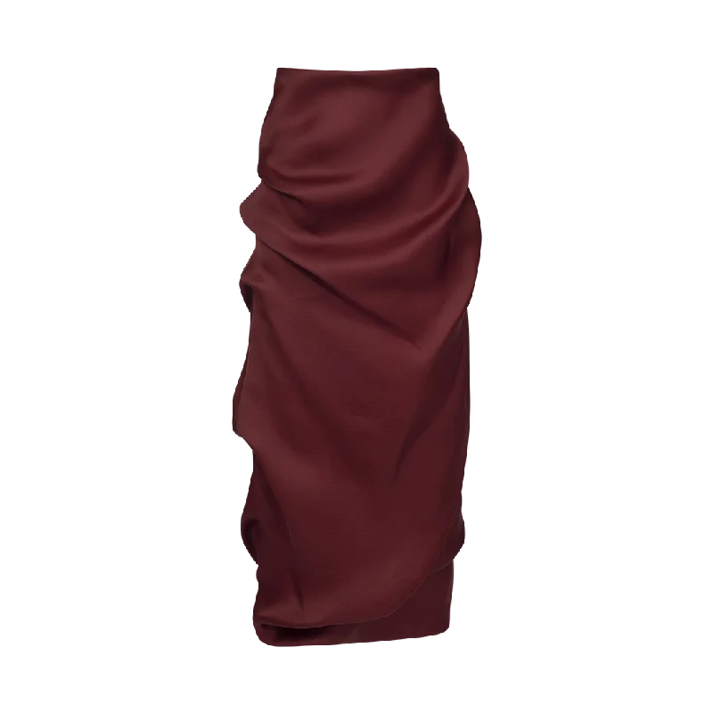 Olula Sculptural Skirt belted skirt waist