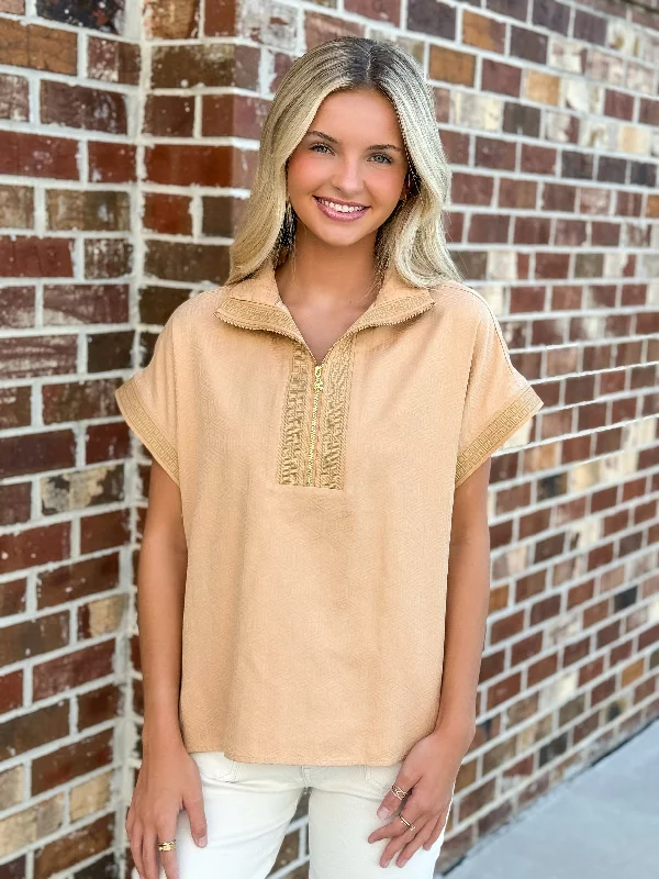 Poppy Pullover (Lark Monogram) Sabrina Neck Pullover