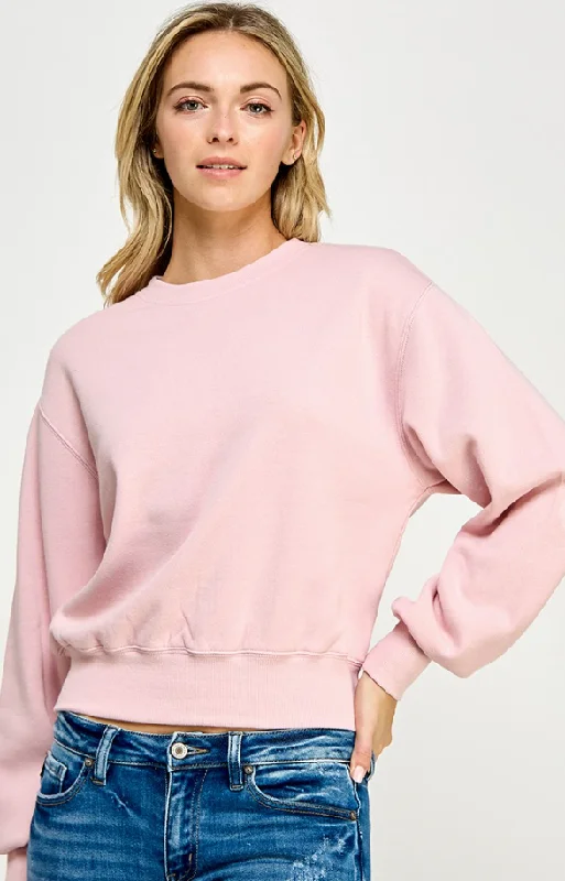 Crew Neck Pullover Reflex T105 Kimono Neck Pullover