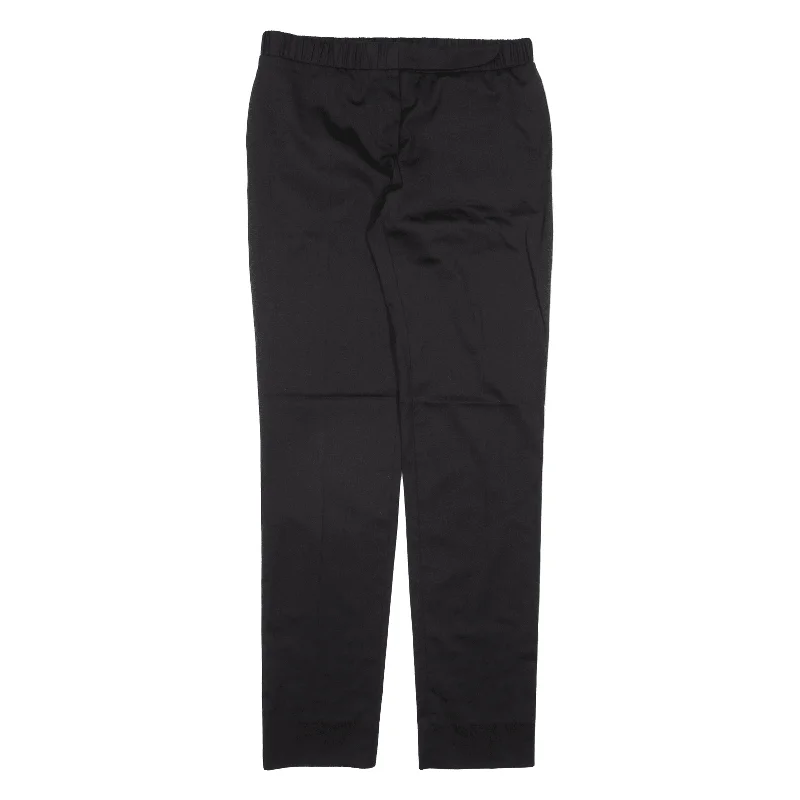 PACO RABANNE Trousers Black Slim Tapered Womens W28 L31 Trousers trendy modern