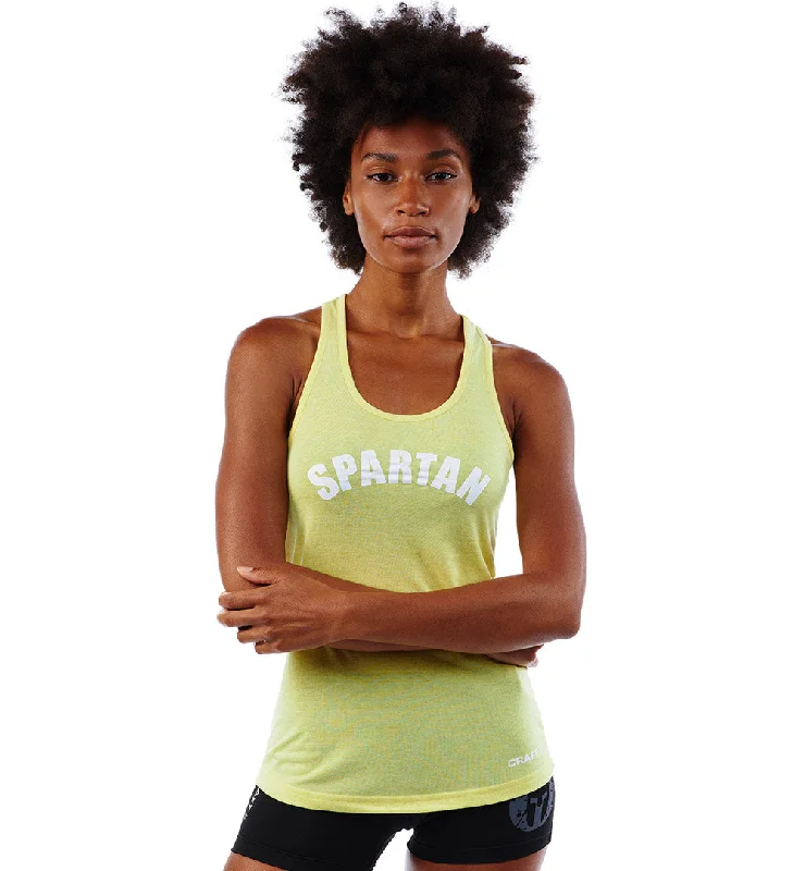 SPARTAN by CRAFT Varsity Tri-Blend Tank Top - Women's trendy tank top