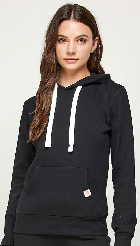 Solid Pullover Hoody Reflex JU250 Sabrina Neck Pullover