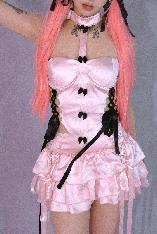 black × pink tops【予約販売】