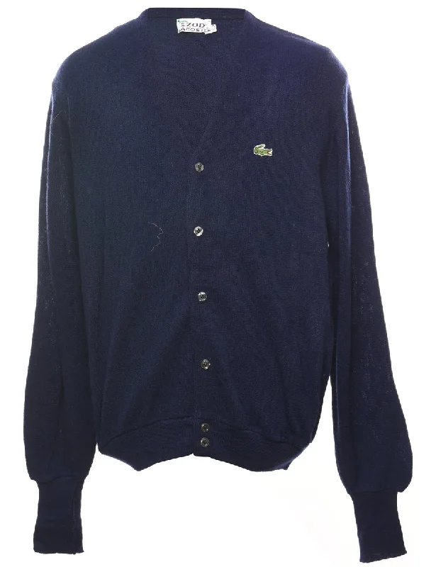 Izod Lacoste Cardigan - XL Asymmetrical,ymmetric Pencil Cardigan