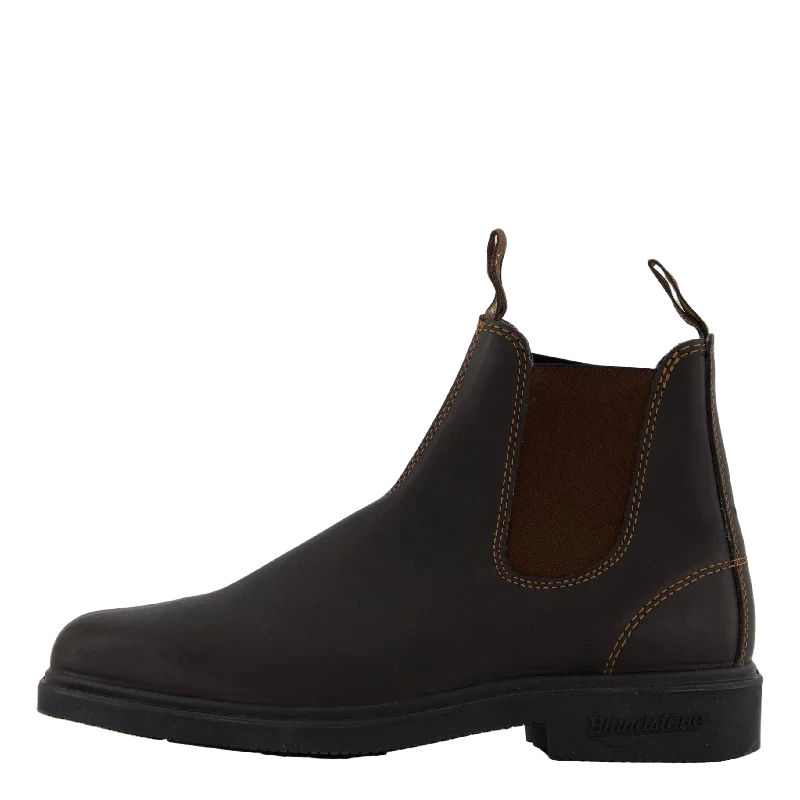 BL 062 Dress Chiseled Toe Boot Stout Brown