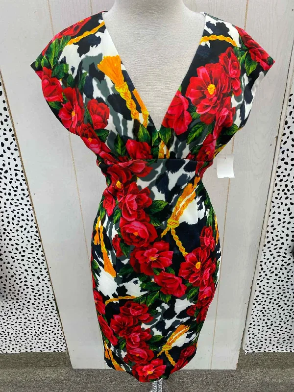 Alexia Admor Red Womens Size 2/4 Dress