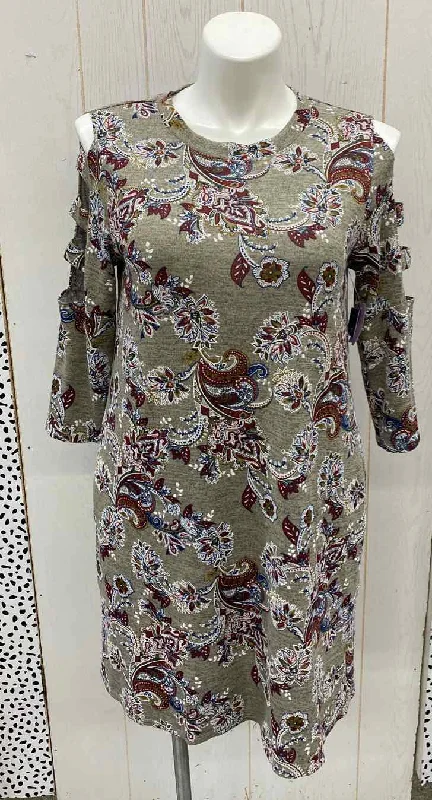 Apt 9 Gray Womens Size 12 Dress