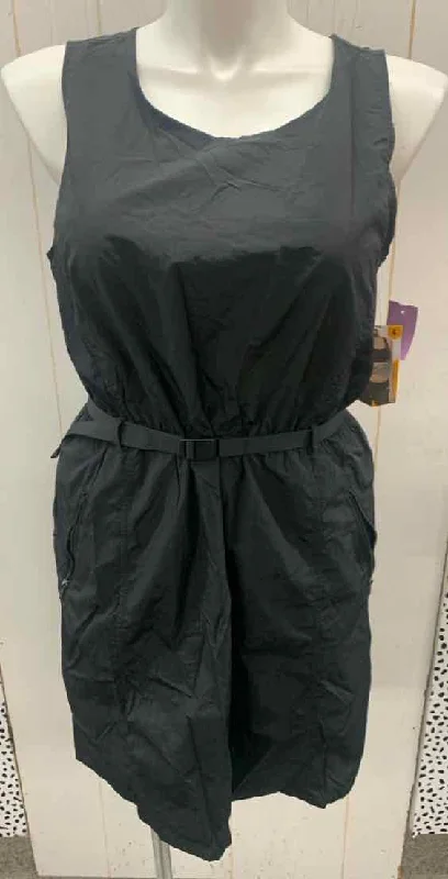 Avia Black Womens Size 12 Dress