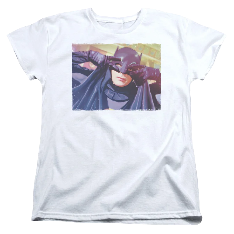 Batman - Classic TV Series Smooth Groove - Women's T-Shirt Thin T-Shirt Open Front Quick Dry